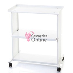 Ucenic pentru decantor, metalic, cu roti, Linea Pro, culoare alba